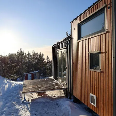 Campeggio Tiny House Pa Liatoppen Vintercamping Minihus Pa Hjul *