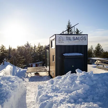 Parque de Campismo Tiny House Pa Liatoppen Vintercamping Minihus Pa Hjul Kongsberg