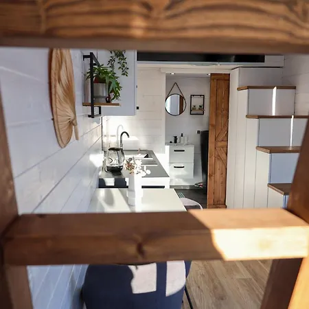 Tiny House Pa Liatoppen Vintercamping Minihus Pa Hjul * Kongsberg